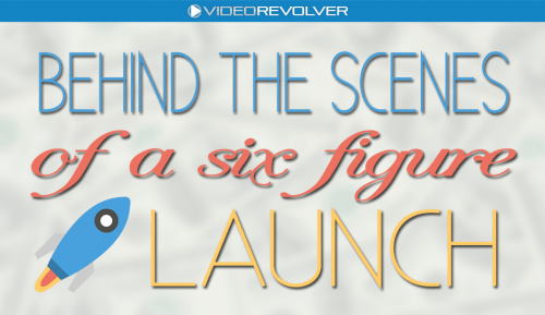 Behind the scenes of a 6 figure launch